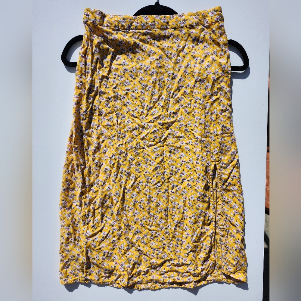 Yellow Floral Dress
